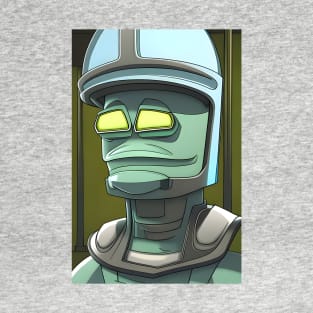 Green robot T-Shirt